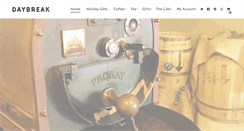 Desktop Screenshot of daybreakcoffee.com